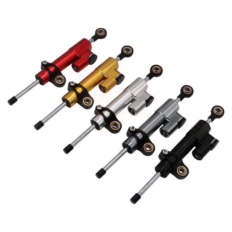 255mm Steering Damper Electric Scooter Street Bike Modification Adjustable CNC Aluminum Carbon Fiber Handlebar Damping Scooters