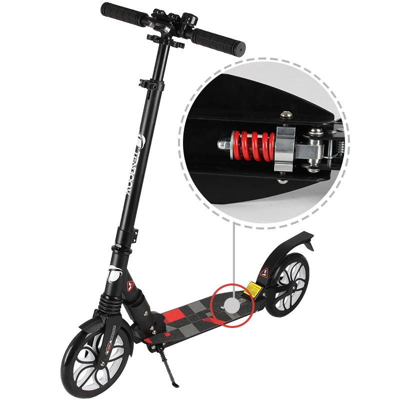 Wholesale Cheap China Adult Two Wheels Foldable Folding Propel Scooter for Adult