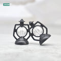 12Pcs Retro Baron Lantern Mini Oil Lamp Decoration Doll House Pendant Ornaments Lantern Festival Children's Christmas Gifts