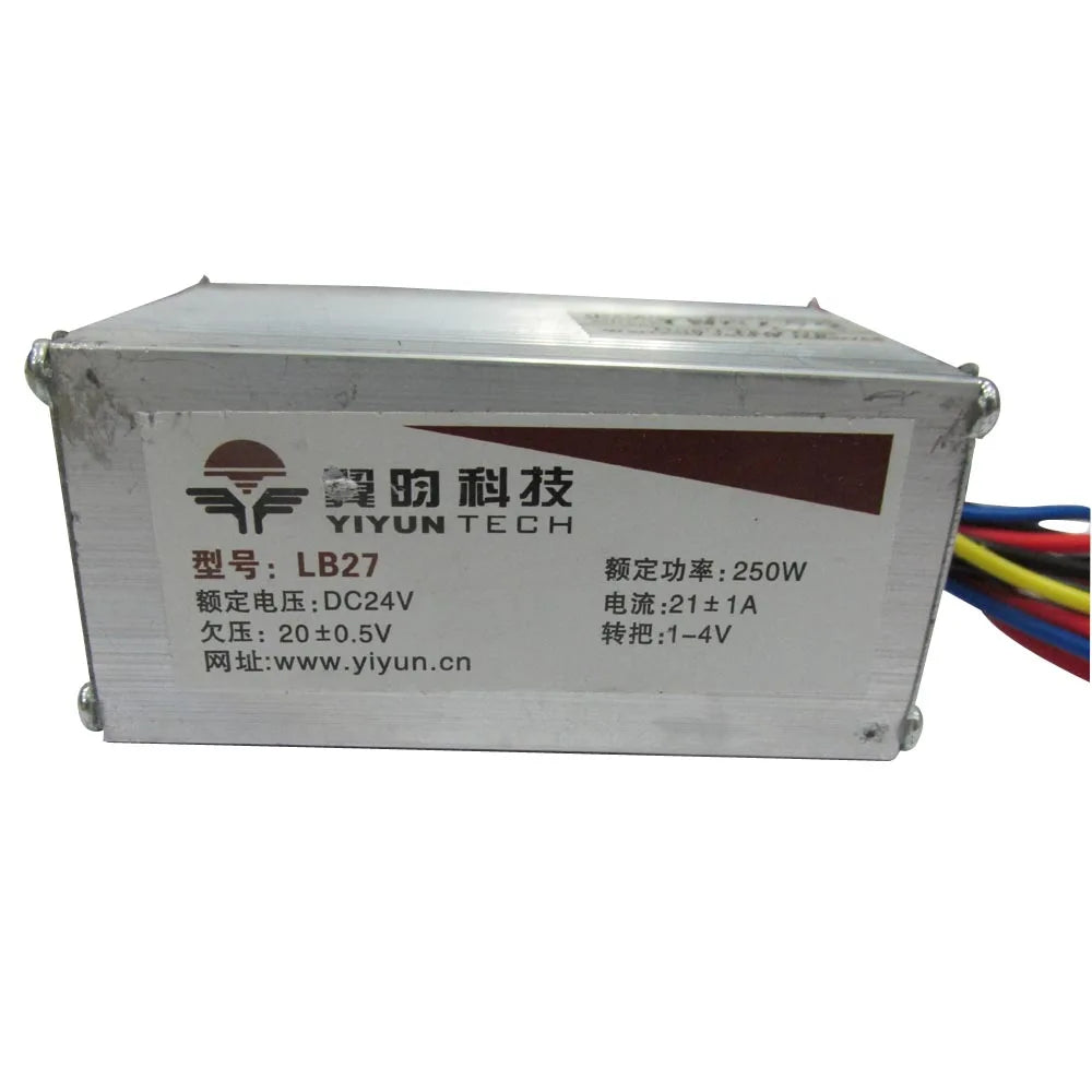 24V 36V 48V 250W/350W/500W E-bike Controller Brushed Controller Speed for Electric Bike/Scooter/Bicycle