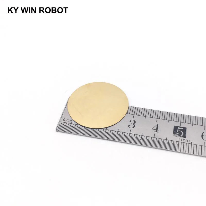 50 Teile/los Piezoelektrischen Piezo Keramik Wafer Platte Summer Lautsprecher Dia 27mm Für Arduino Diy