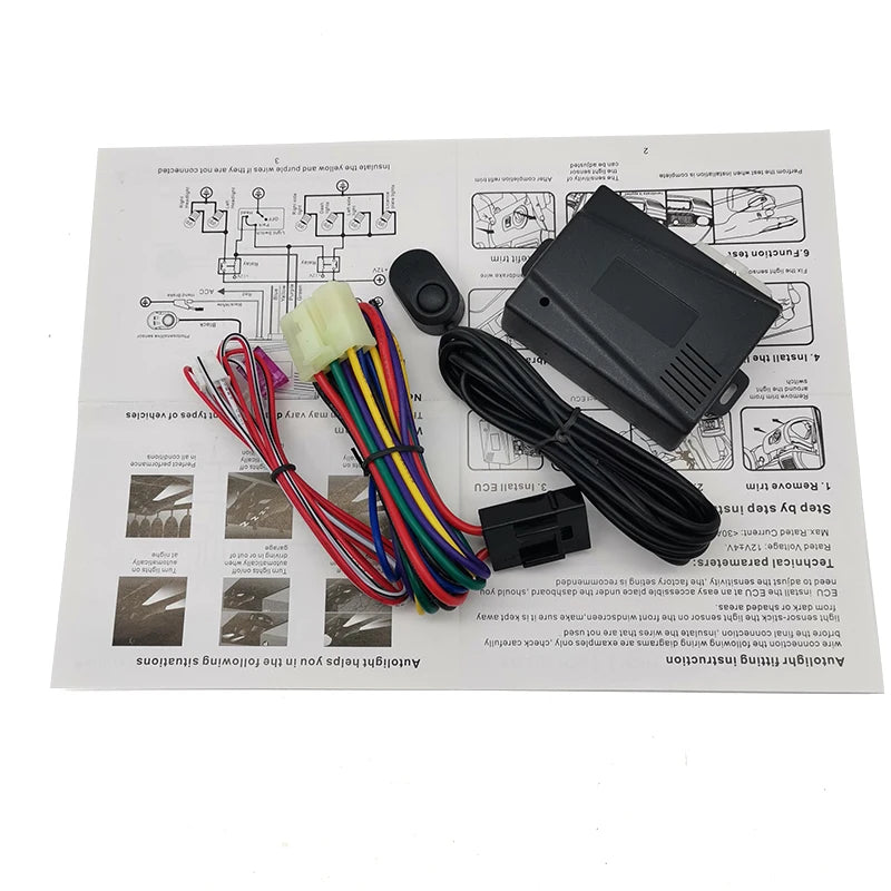 12V Auto Auto Licht Sensor System Automatisch Steuerung Die Lichter AUF und AUS durch Licht Sensor