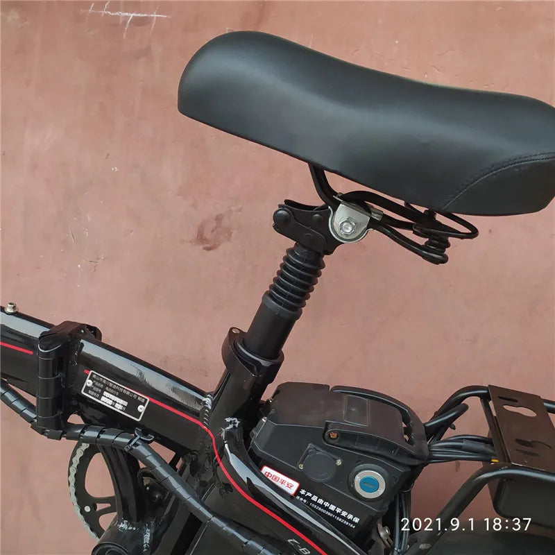 E-Bike Electric Folding Bike Shock Absorber Seat Post Alloy 25.4mm 27.2mm 28.6mm 31.8mm 33.9mm 34mm Folding Flipped Seat Post