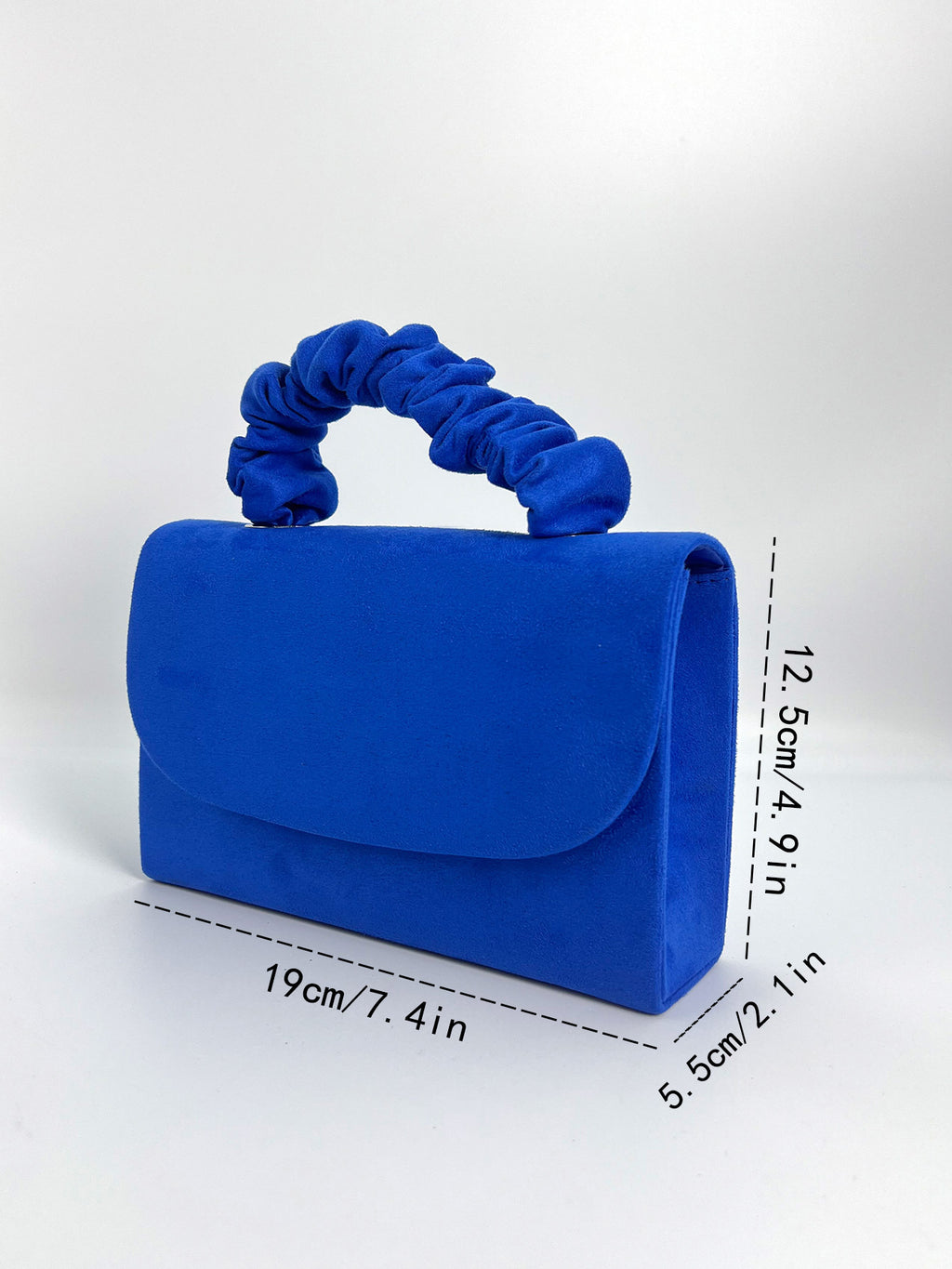 2025 Niche Cross-Border Velvet Bag, Elegant Mini Hair Tie Handbag, Elegant and Versatile One-Shoulder Cross-Body Bag