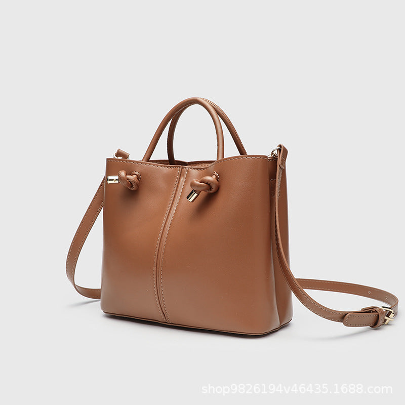 Zr's Same Style Bag, New Women's Bag, Urban Casual Satchel Crossbody Bag, Niche Design Casual Bucket Bag, Dropshipping