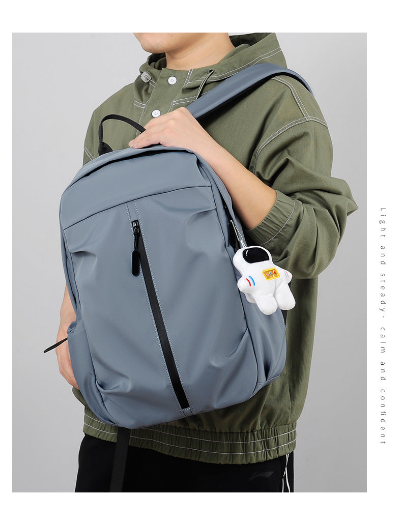New Foreign Trade Style Simple Casual Backpack, Unisex, Lightweight Travel Backpack, Suitable for College Students, Computer Bag