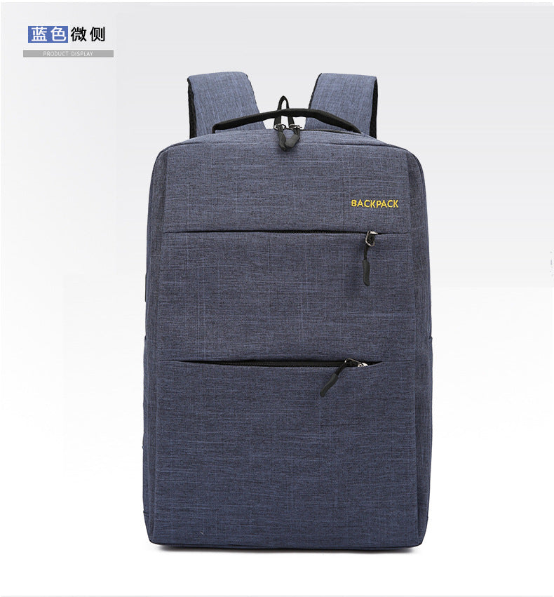 Cross-Border Wholesale Laptop Backpack, Backpack, Casual Three-Piece Gift, Casual School Bag, Men's and Women's Backpack