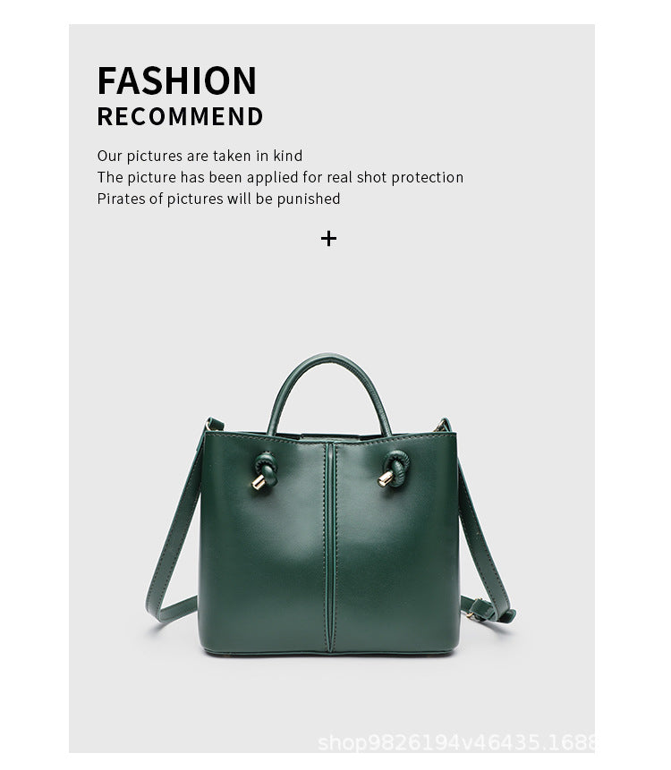 Zr's Same Style Bag, New Women's Bag, Urban Casual Satchel Crossbody Bag, Niche Design Casual Bucket Bag, Dropshipping