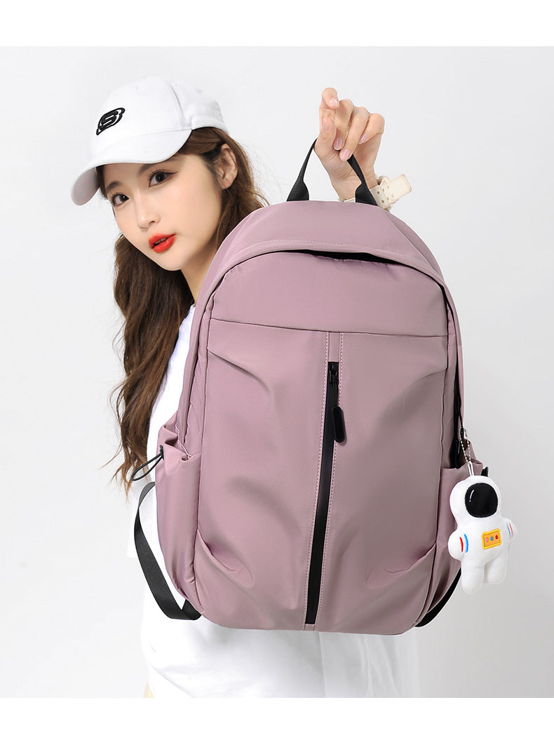 New Foreign Trade Style Simple Casual Backpack, Unisex, Lightweight Travel Backpack, Suitable for College Students, Computer Bag