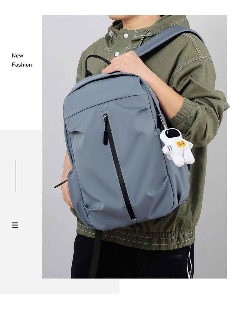New Foreign Trade Style Simple Casual Backpack, Unisex, Lightweight Travel Backpack, Suitable for College Students, Computer Bag