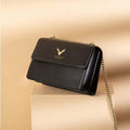 Genuine Leather Chain Small Square Bag 2026 New Model Niche Gift for Girlfriend Fashionable Versatile Deer Head Shoulder Crossbody Women's Bag