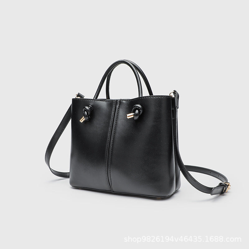 Zr's Same Style Bag, New Women's Bag, Urban Casual Satchel Crossbody Bag, Niche Design Casual Bucket Bag, Dropshipping