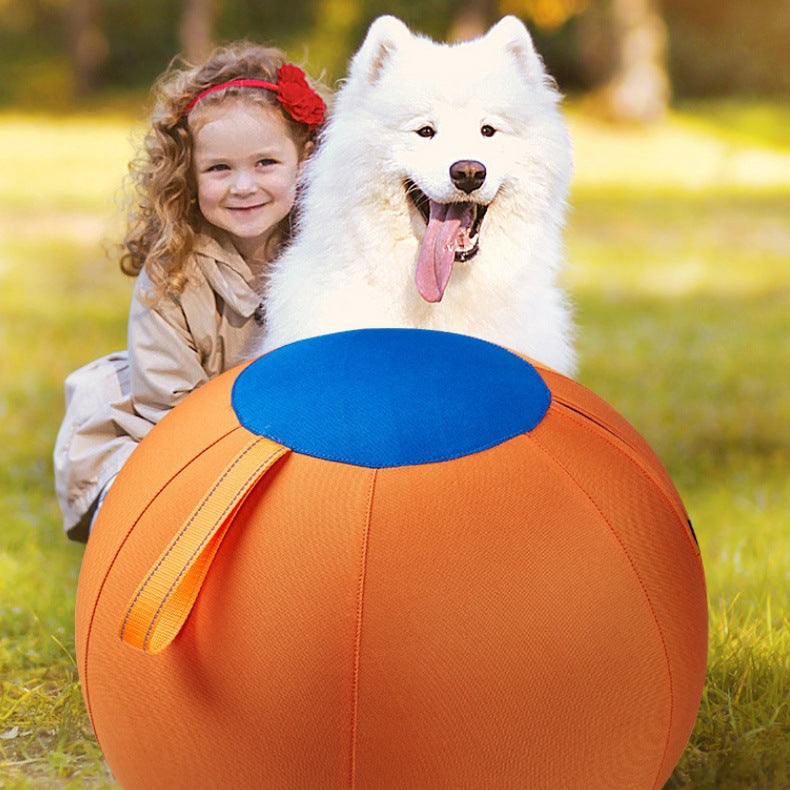 Cross-Border Sheep Horse Dog Herding Ball—Durable Solid Color Polyester Inflatable Training and Exercise Toy Pet Game Ball