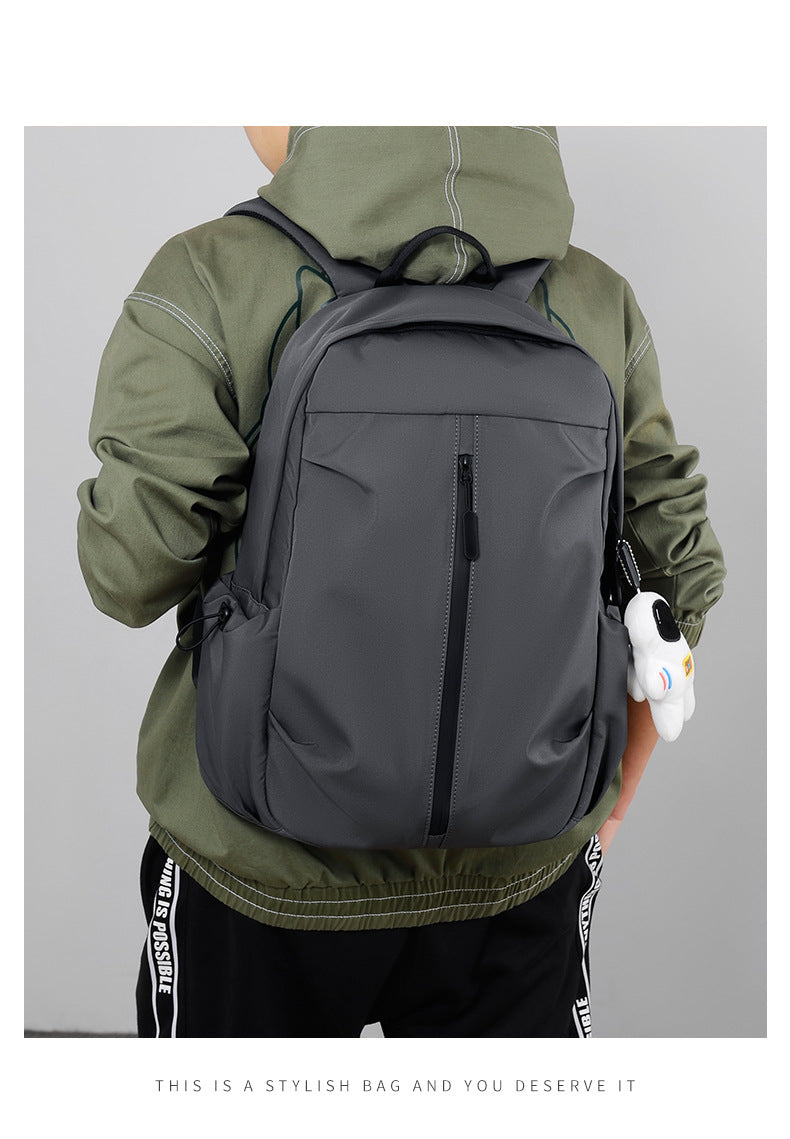 New Foreign Trade Style Simple Casual Backpack, Unisex, Lightweight Travel Backpack, Suitable for College Students, Computer Bag