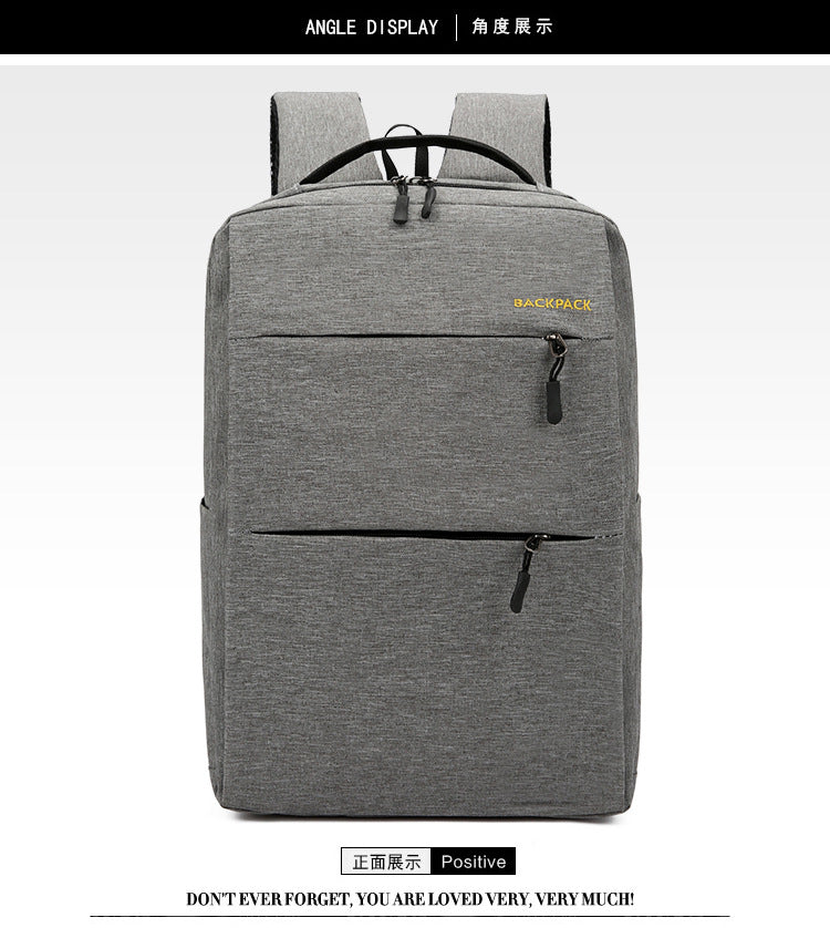 Cross-Border Wholesale Laptop Backpack, Backpack, Casual Three-Piece Gift, Casual School Bag, Men's and Women's Backpack