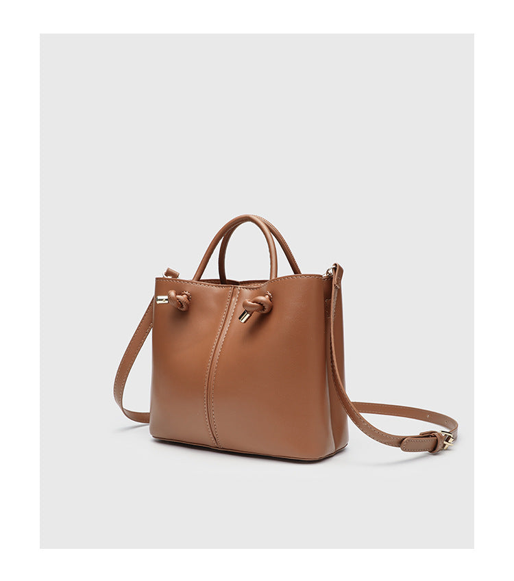 Zr's Same Style Bag, New Women's Bag, Urban Casual Satchel Crossbody Bag, Niche Design Casual Bucket Bag, Dropshipping