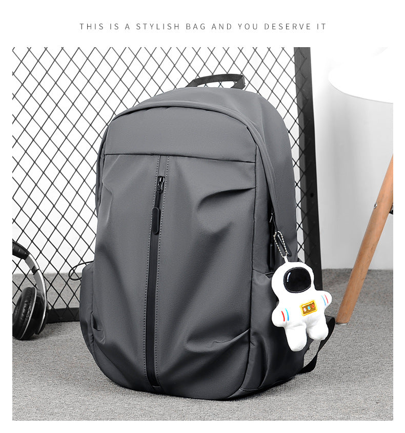 New Foreign Trade Style Simple Casual Backpack, Unisex, Lightweight Travel Backpack, Suitable for College Students, Computer Bag