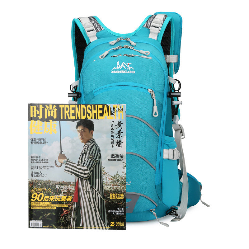Large Capacity Backpack Travel Mountaineering Bag New Multifunctional Camping Hiking Men's and Women's Riding Backpack Wholesale 20L