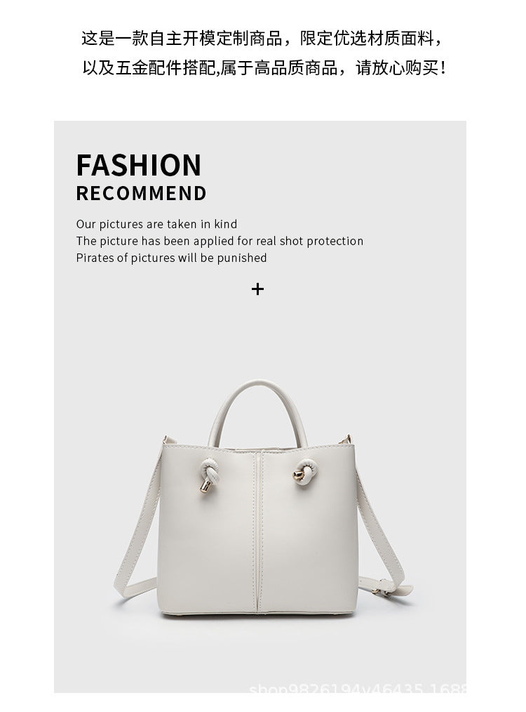 Zr's Same Style Bag, New Women's Bag, Urban Casual Satchel Crossbody Bag, Niche Design Casual Bucket Bag, Dropshipping