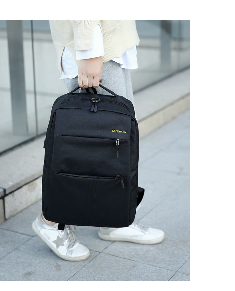 Cross-Border Wholesale Laptop Backpack, Backpack, Casual Three-Piece Gift, Casual School Bag, Men's and Women's Backpack