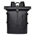 2025 Summer Cross-Border Backpack Men's Roll-Top Business Computer Bag Work Commuting Leisure Travel Backpack Fashion Trend