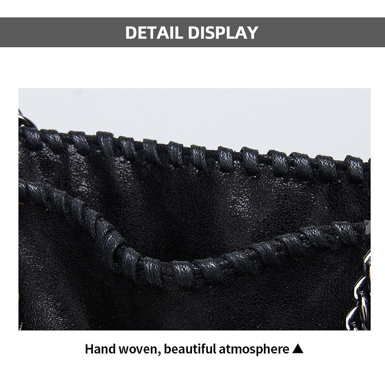 Aliexpress Foreign Trade 2025 New Chain Women's Bag Foldable Women's Shoulder Bag Factory Direct Sales Large Bag Wholesale