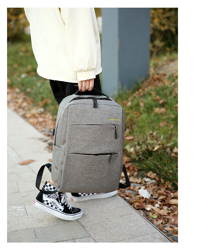 Cross-Border Wholesale Laptop Backpack, Backpack, Casual Three-Piece Gift, Casual School Bag, Men's and Women's Backpack