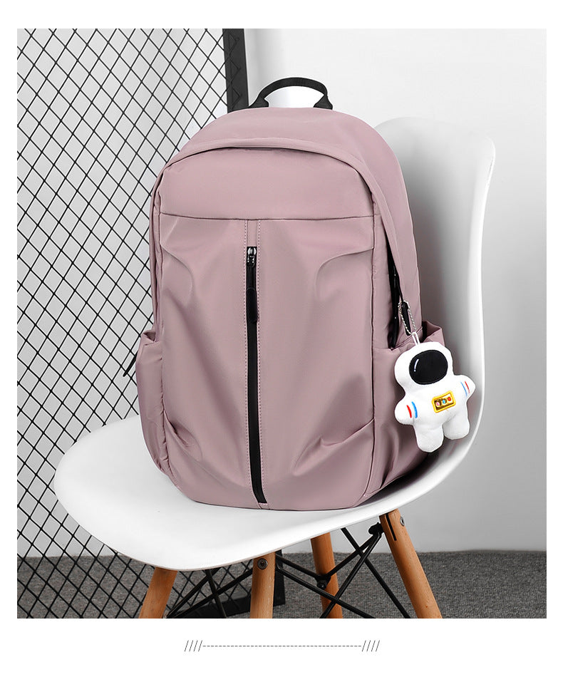 New Foreign Trade Style Simple Casual Backpack, Unisex, Lightweight Travel Backpack, Suitable for College Students, Computer Bag