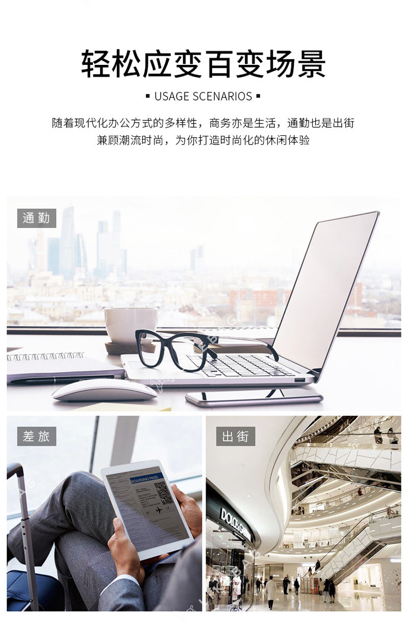 2026 Cross-Border Business Commuting Large-Capacity Computer Backpack High-Density Waterproof Nylon Travel Backpack for Women