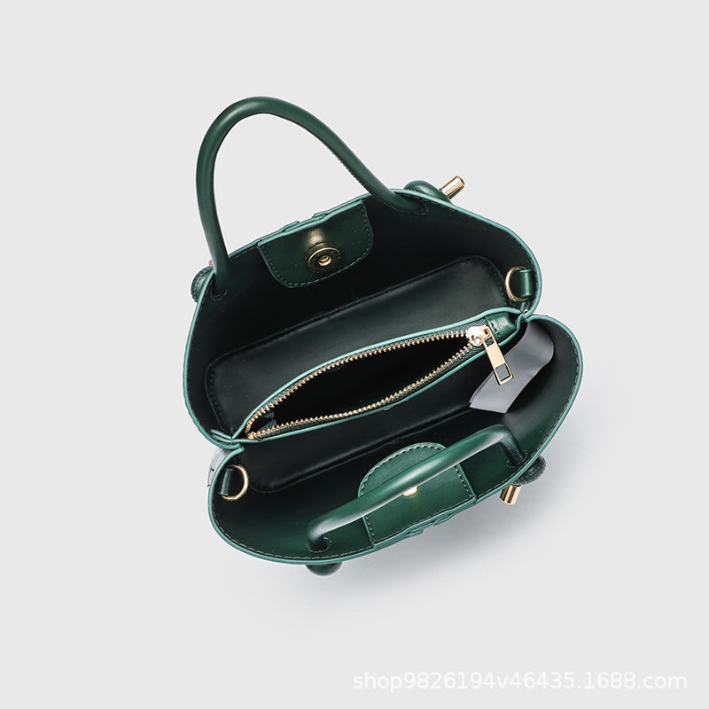 Zr's Same Style Bag, New Women's Bag, Urban Casual Satchel Crossbody Bag, Niche Design Casual Bucket Bag, Dropshipping
