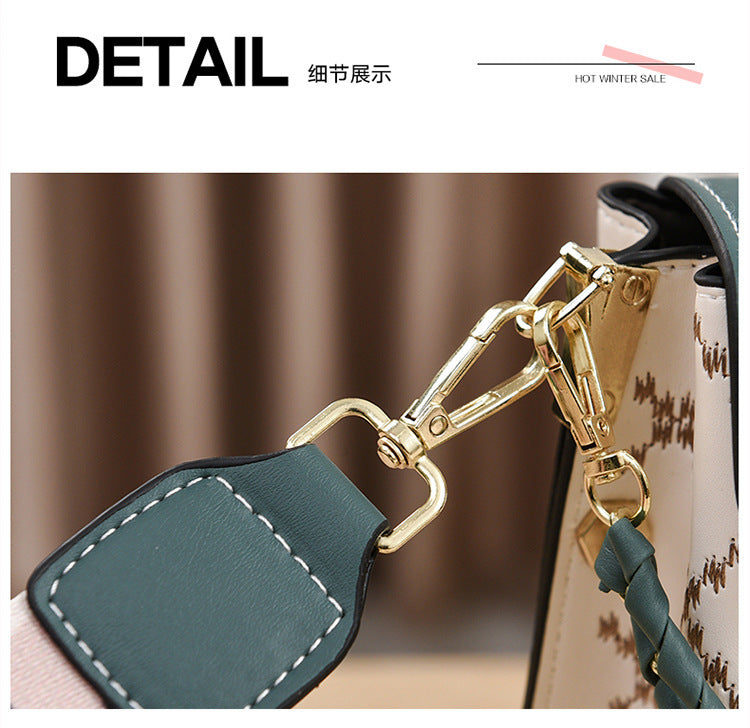 Summer Korean Style Simple Small Square Bag Fashionable Versatile Shoulder Crossbody Bag Trendy Mini Mobile Phone Bag Women's Bag Wholesale