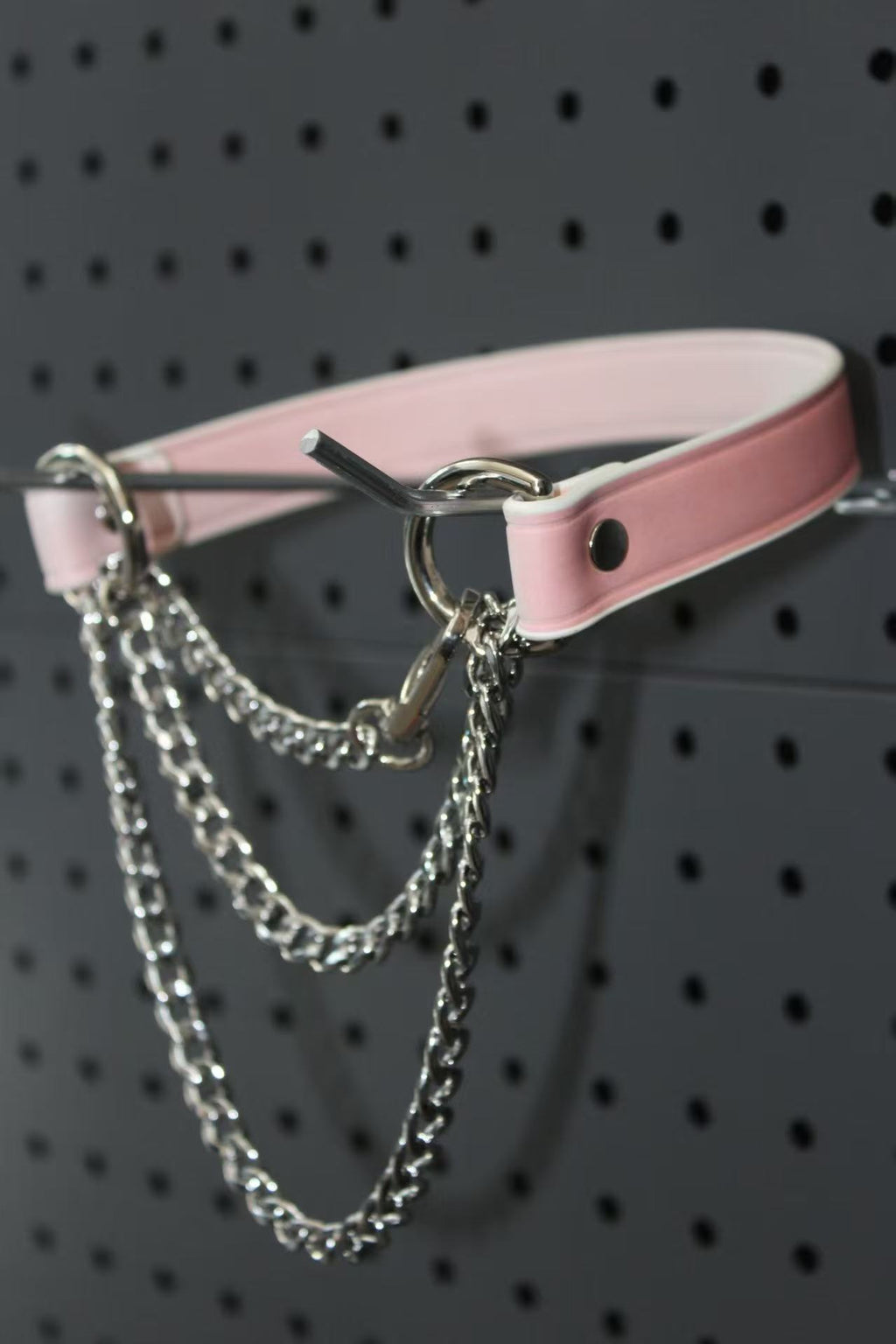 Temperature-variable light-variable luminous cowhide collar female m collar y2k wind Choker neckband unisex high-grade necklace
