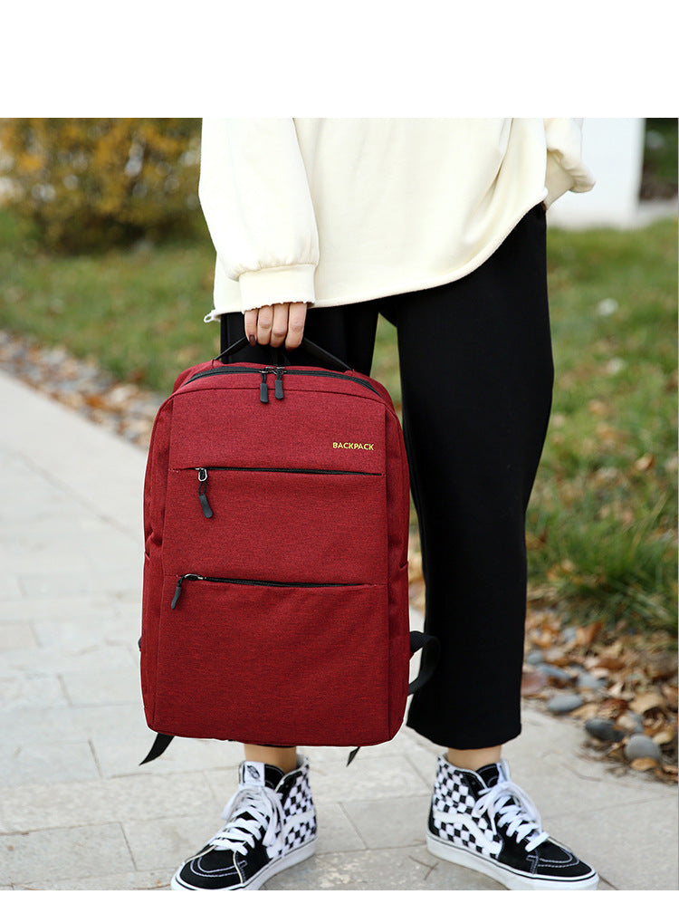 Cross-Border Wholesale Laptop Backpack, Backpack, Casual Three-Piece Gift, Casual School Bag, Men's and Women's Backpack