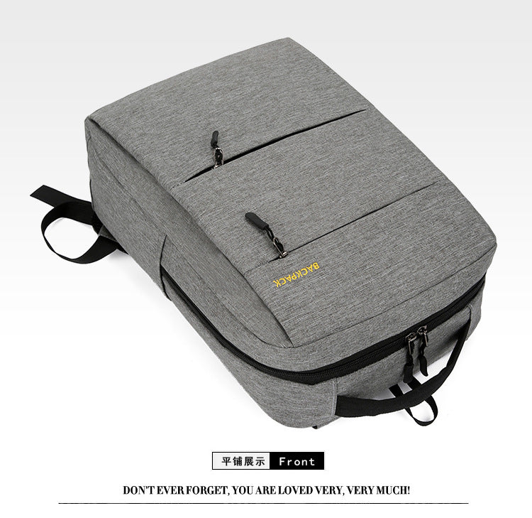 Cross-Border Wholesale Laptop Backpack, Backpack, Casual Three-Piece Gift, Casual School Bag, Men's and Women's Backpack
