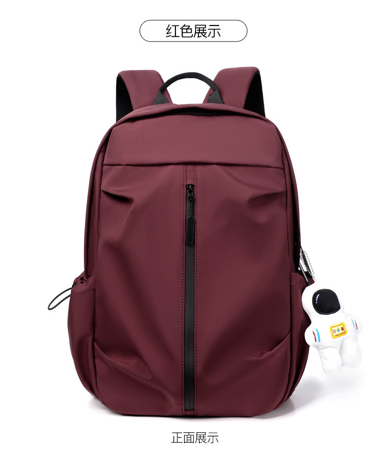 New Foreign Trade Style Simple Casual Backpack, Unisex, Lightweight Travel Backpack, Suitable for College Students, Computer Bag