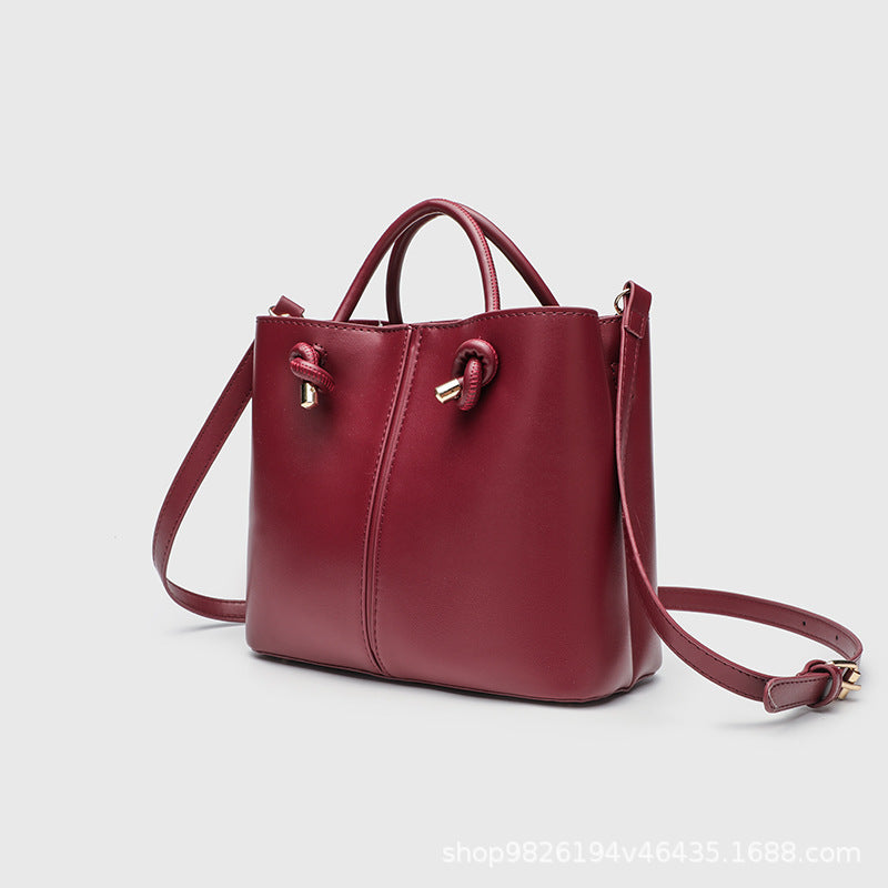 Zr's Same Style Bag, New Women's Bag, Urban Casual Satchel Crossbody Bag, Niche Design Casual Bucket Bag, Dropshipping