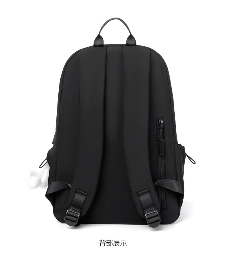 New Foreign Trade Style Simple Casual Backpack, Unisex, Lightweight Travel Backpack, Suitable for College Students, Computer Bag