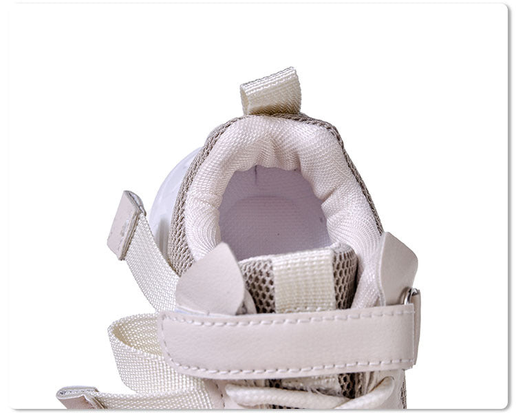 2024 Spring and Autumn New Breathable Children's Running Shoes Mesh Surface 1-6 Years Old Dad Shoes LED Luminous Children's sneaker Trendy
