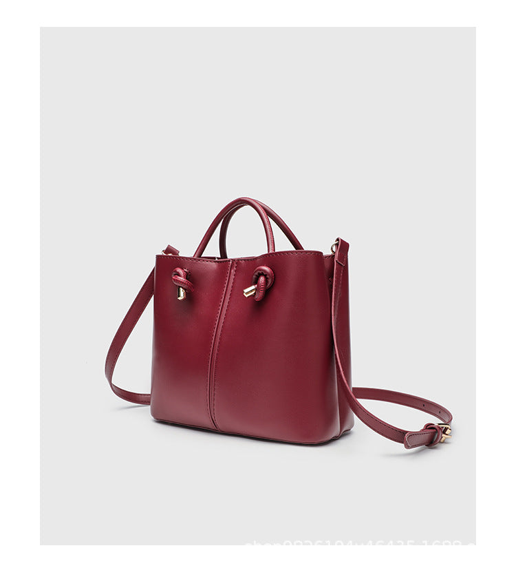 Zr's Same Style Bag, New Women's Bag, Urban Casual Satchel Crossbody Bag, Niche Design Casual Bucket Bag, Dropshipping