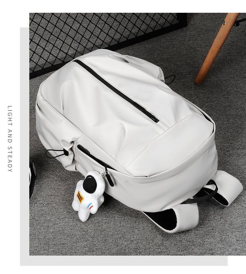 New Foreign Trade Style Simple Casual Backpack, Unisex, Lightweight Travel Backpack, Suitable for College Students, Computer Bag