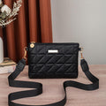 2025 New Triangle Embroidered Small Square Bag Ladies Bag Cross-Border Women's Bag Wholesale Fashion Versatile Chain Small Bag