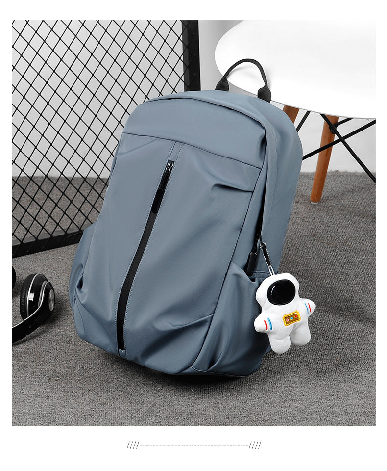 New Foreign Trade Style Simple Casual Backpack, Unisex, Lightweight Travel Backpack, Suitable for College Students, Computer Bag
