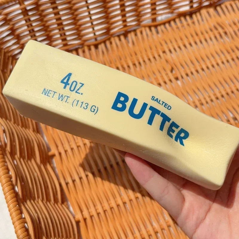 Butter Stick Squishy Squeeze Fidget Toy Sticky Butter Stick Shapeable Slow Rebound Fidget Squeeze Toy Adult Sensory Fidget Toys