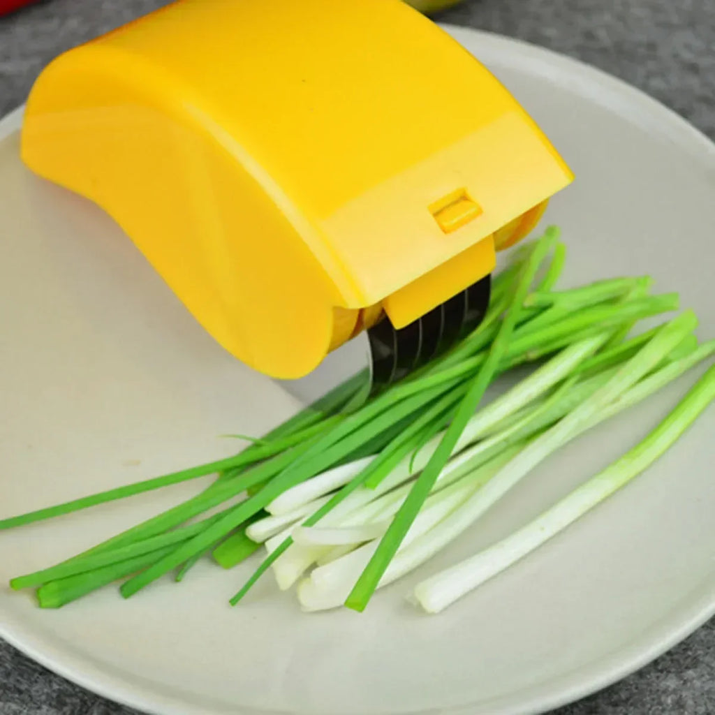 1pc  Stainless Steel Kitchen Gadget Set - Includes Melon Baller, Garlic Grinder, Can Opener, Cheese Shaver & Pizza Cutter