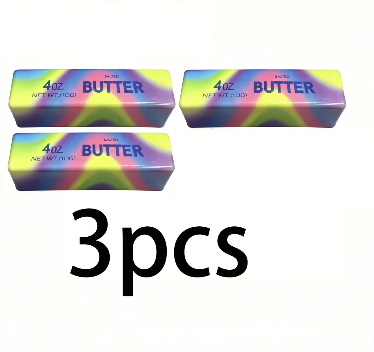 1/2/3/5 Pieces of Soft and Squeezable Butter Sticks Hand Squeezed Adult Fidget Toy Gifts to Relieve Anxiety and Stress for Adult