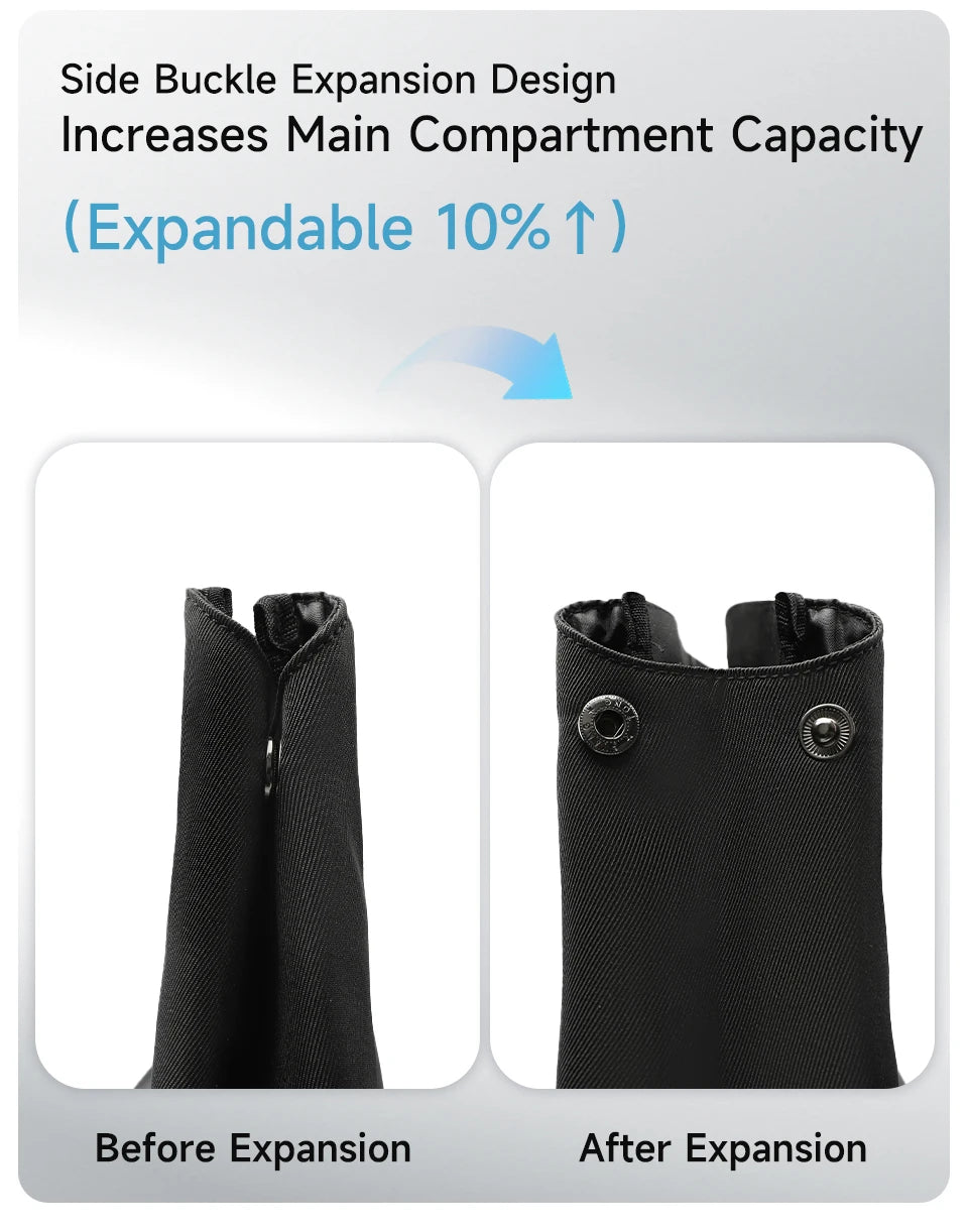 Tigernu Reiserucksack für Herren, TPU, wasserdicht, Rucksack für Herren, erweiterbar, Herrenrucksack, Business-Taschen, Schulrucksack