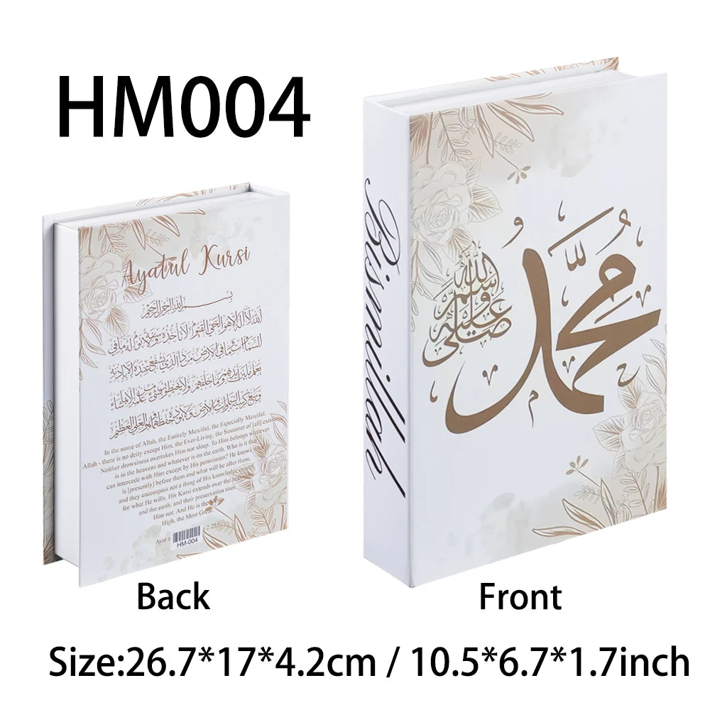 Islamic Serie Fake Book Boxs for Coffee Table Decoration Living Room Fashion Prop Books Home Decoration Model Room Accessories