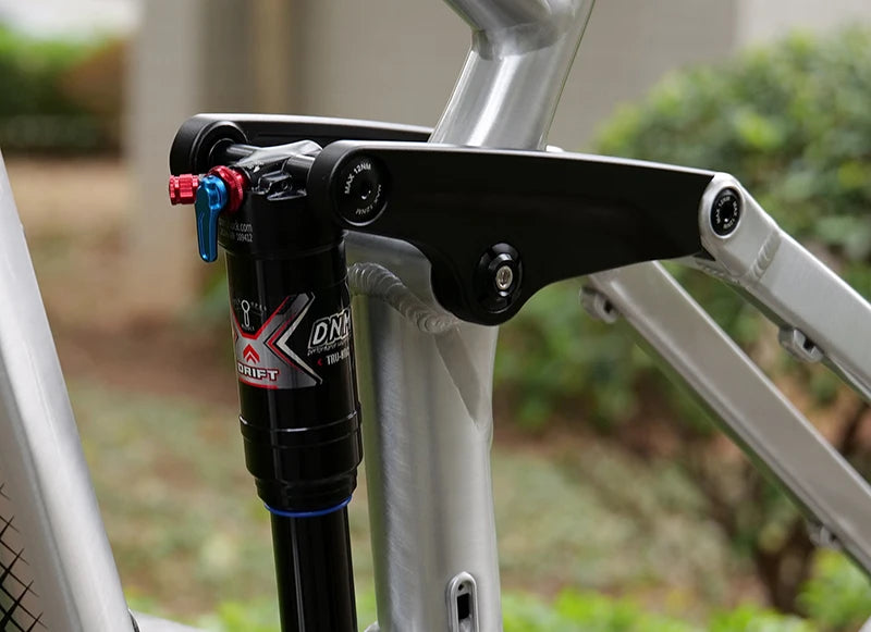 Bicycle Soft Tail Frame, Trunnion，Full Suspension, 29/27.5ER Boost, 148mm,Aluminium,  Travel 175mm 4 Links,MTB, AM DH Cycling