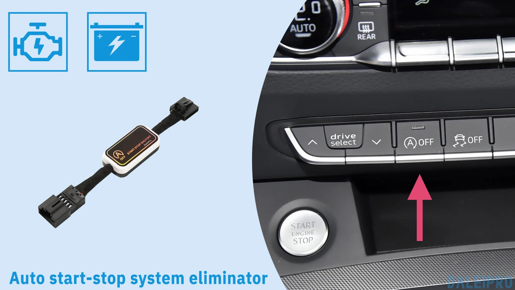 Für Audi Q5 2019 2020 2021-2024 80A Automatische Stop Start Motor System Behinderte Smart Shut Down Auto auto Start Stop Eliminator