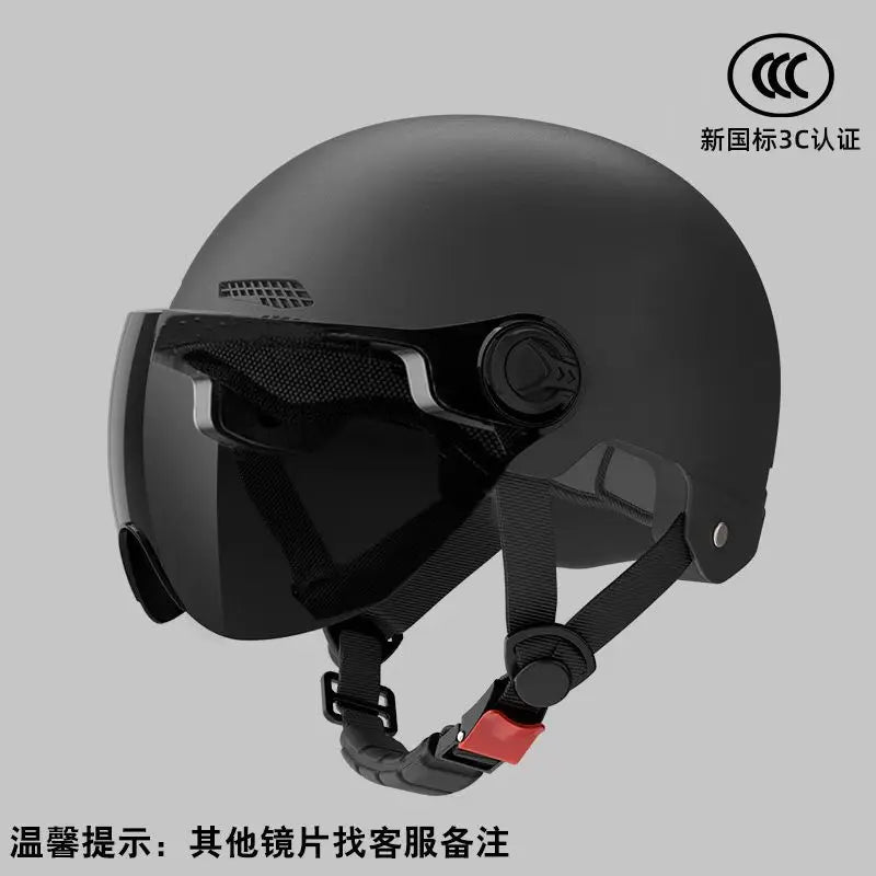 2025 E-Bike Motorcycle Half Helmet - Universal for Men Women